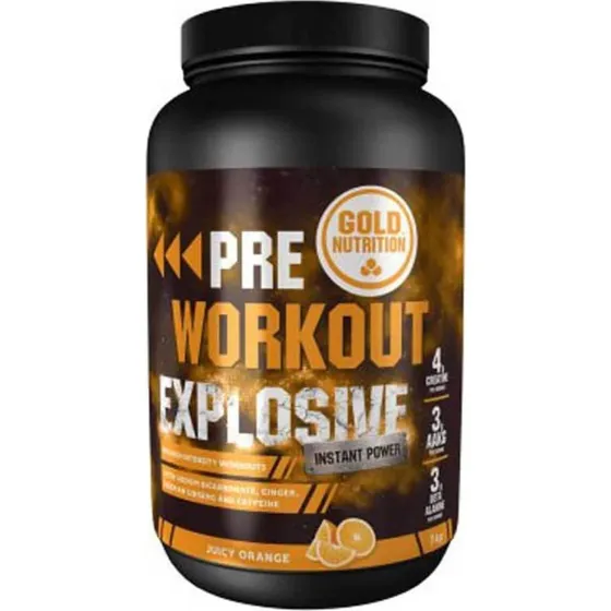 Gold Nutrition Pre Workout Explosive Orange 1 kg