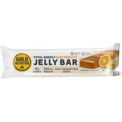 Gold Nutrition Energizing Orange Jelly Bar, 30 g
