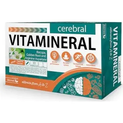 Dietmed Brain Vitamineral, 30 Fläschchen à 15 ml