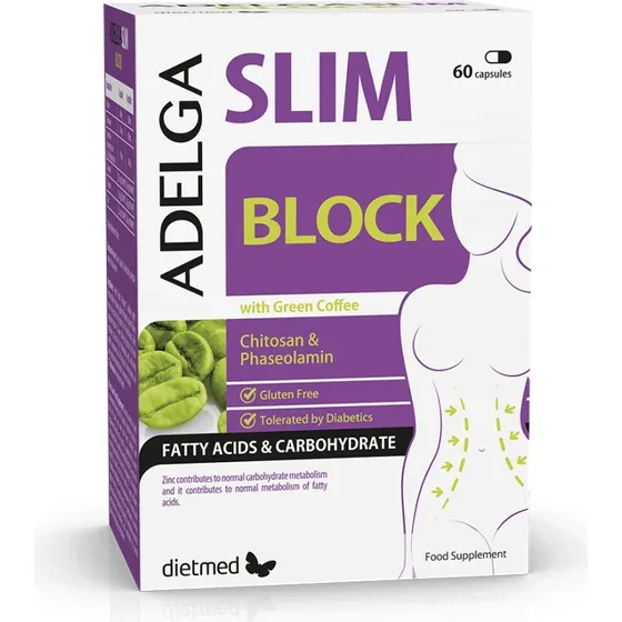 Dietmed Adelga Slim Block, 60 Kapseln