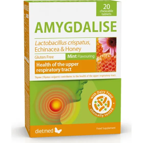 Dietmed Amygdalise Kautabletten, 20 Stück