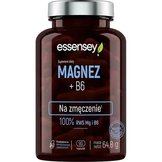 Essensey Magnesium + B6, 90 Kapseln