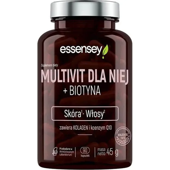 Essensey Multivit für Sie + Biotin, 90 Kapseln