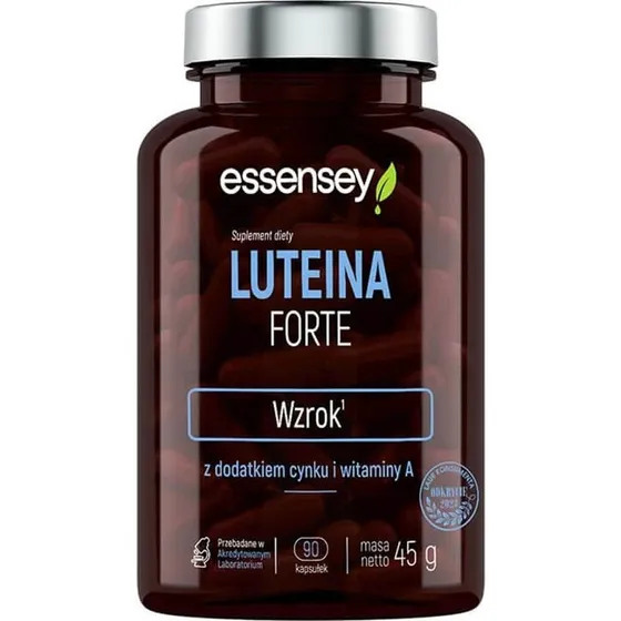Essensey Lutein Forte, 90 Kapseln mit Vitamin A