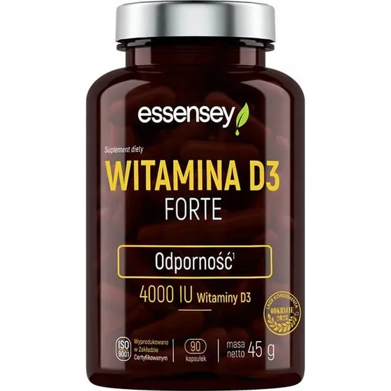Essensey Vitamin D3 Forte, 90 Kapseln
