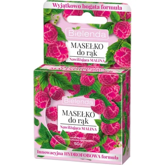 Bielenda Himbeer-Handbutter, Feuchtigkeitsspendend, 50 g