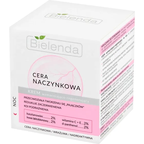 Bielenda Vascular Skin Stärkende & Regenerierende Nachtcreme 50ml