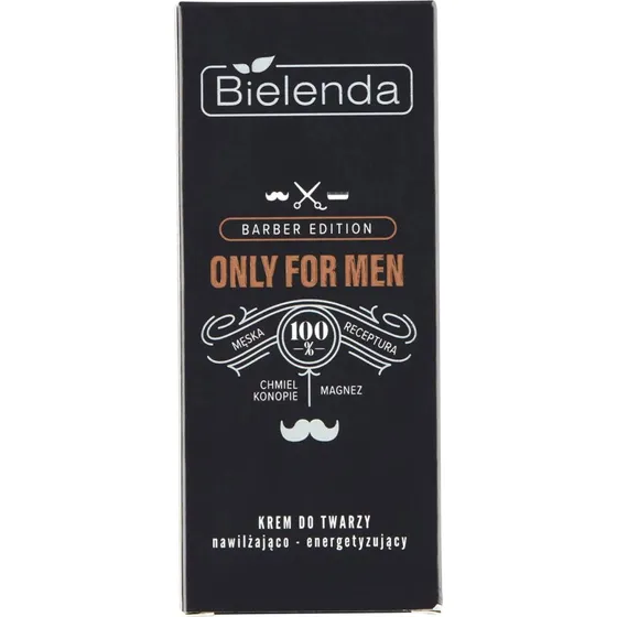 Bielenda Only For Men Barber Edition Feuchtigkeitscreme, 50 ml