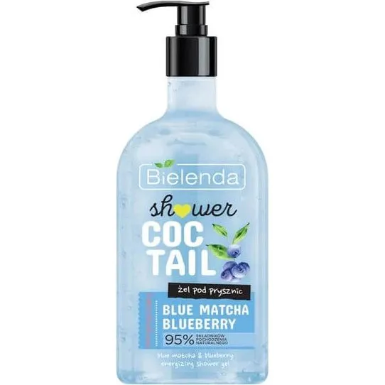 Bielenda Duschcocktail Belebendes Duschgel Blauer Matcha & Blaubeere 400ml