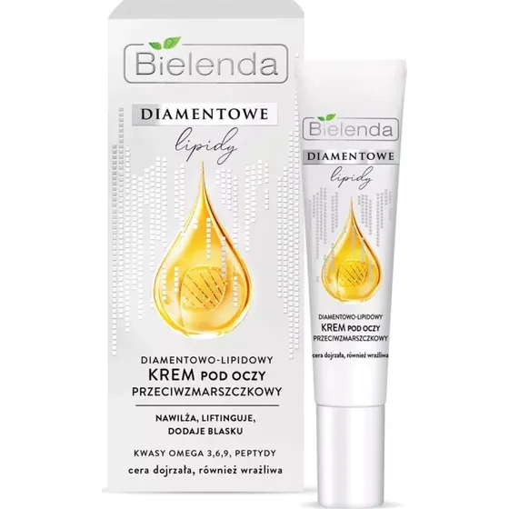 Bielenda Diamond Lipids Anti-Falten Augencreme, 15ml