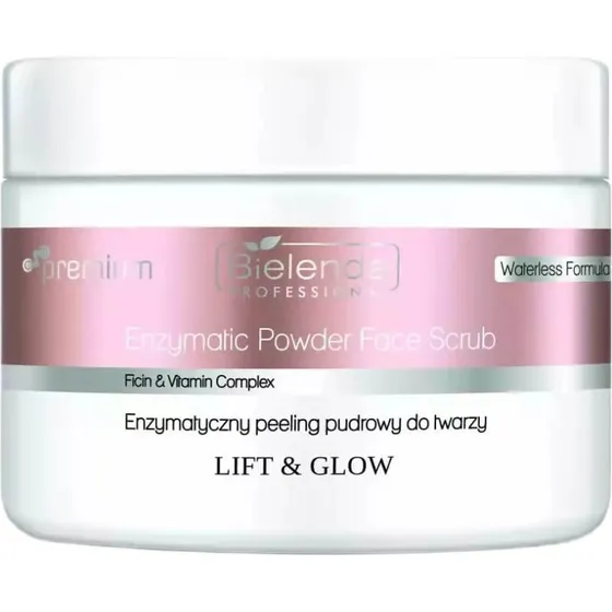 Bielenda Professional Lift & Glow Enzymatisches Gesichtspuderpeeling, 100g