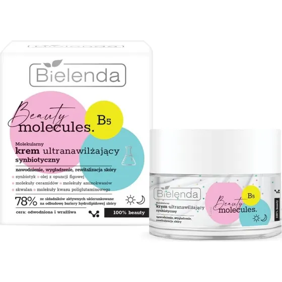 Bielenda Beauty Molecule Synbiotische Ultra-Feuchtigkeitscreme 50ml