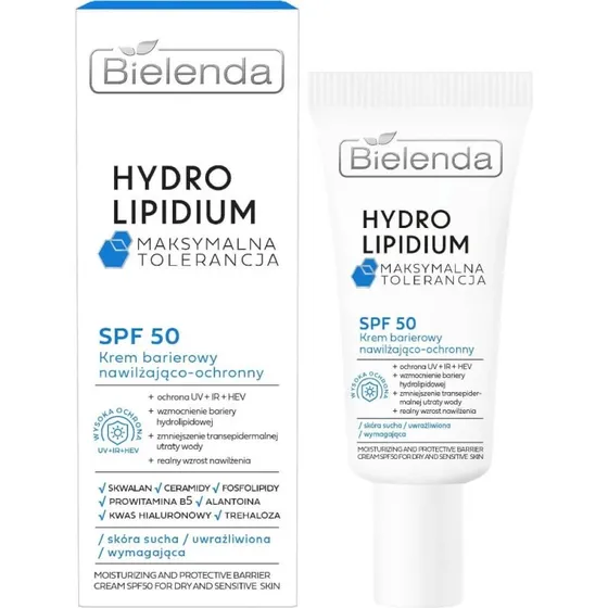 Bielenda Feuchtigkeitsspendende Barrierecreme SPF50, 30 ml