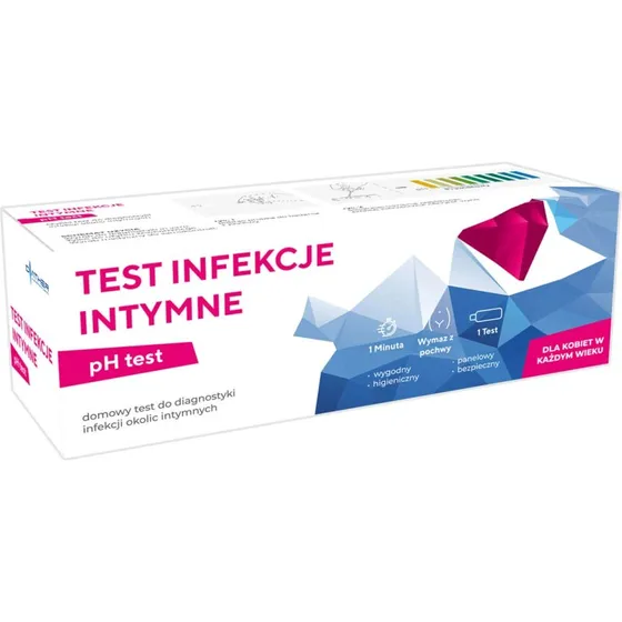Diather pH-Test für Intim-Infektionen, Vaginal-Heimtest (1 Stück)