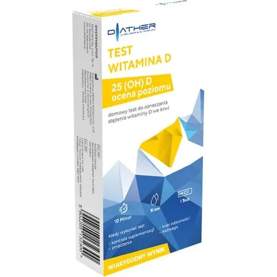 Diather Test Vitamin D: Heimtest zur Bestimmung des 25(OH)D-Spiegels