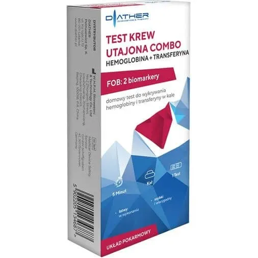 Latent Blood Combo (Hämoglobin + Transferrin) Diagnostik-Selbsttest