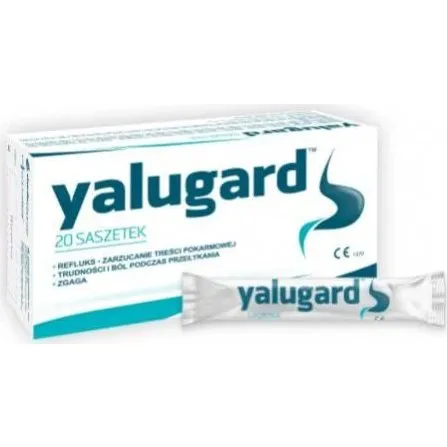 Yalugard Sirup gegen Sodbrennen und Reflux, 20 Portionsbeutel