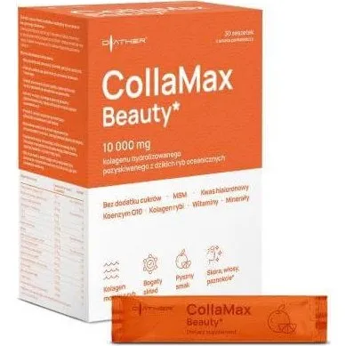 CollaMax Beauty 10.000 mg Fischkollagen mit Vitaminen & Hyaluronsäure