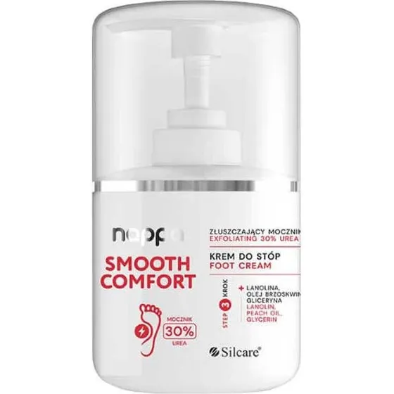Silcare Nappa Geschmeidige Komfort Fußcreme, 30% Harnstoff, 250ml