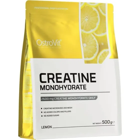 OstroVit Kreatin-Monohydrat Zitrone, 500 g