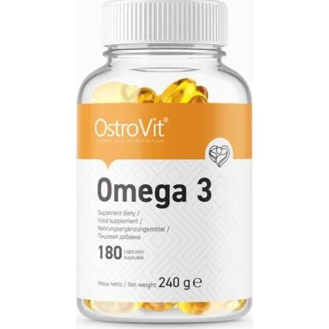 Ostrovit Omega 3 Fischöl, 180 Kapseln