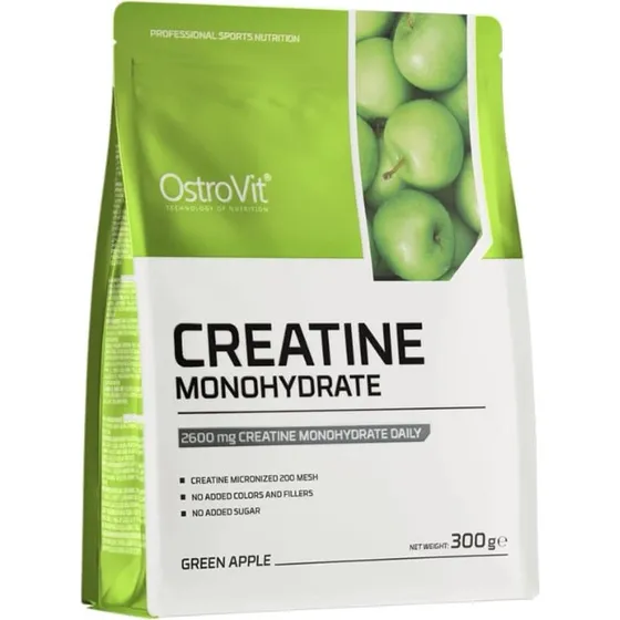 OstroVit Kreatin-Monohydrat Grüner Apfel 300g