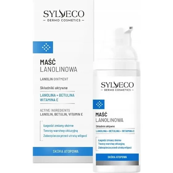 Sylveco Dermo Ma-Lanolin Pflege für atopische Haut, 50 ml