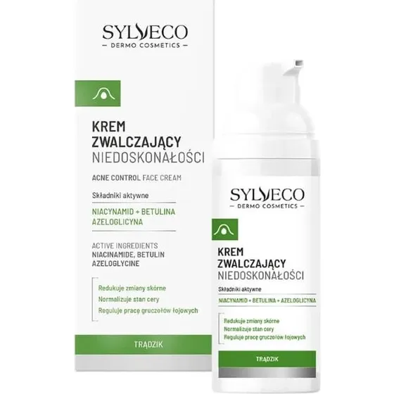 Sylveco Dermo Akne Creme Blemish Fighters, 50 ml