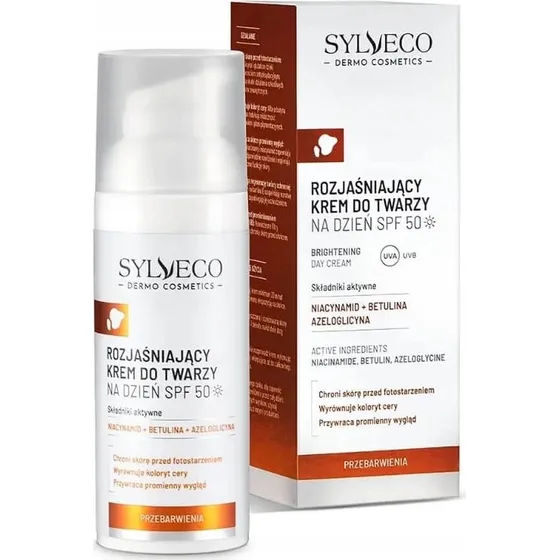 Sylveco Dermo Verfärbende Tagescreme SPF 50, 50 ml