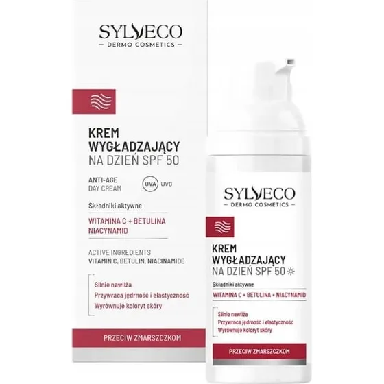 Sylveco Dermo Anti-Falten Tagescreme SPF 50, 50 ml