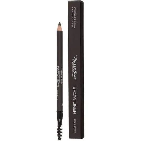 Pierre Rene Brow Liner Nr. 01 Brunette - Augenbrauenstift mit Pinsel