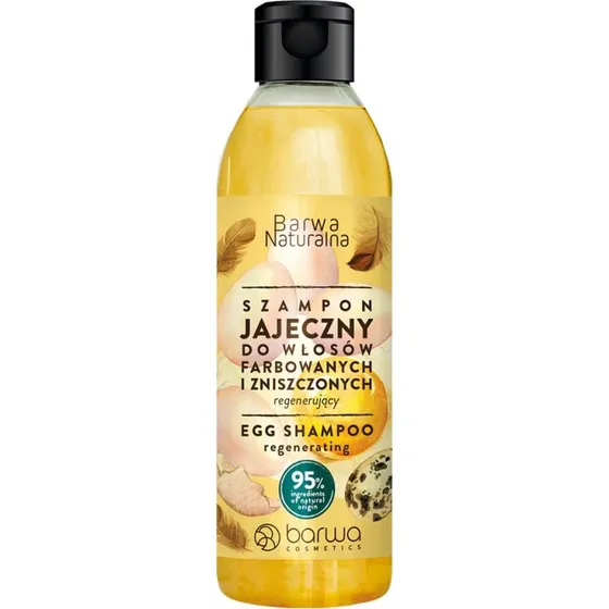 Barwa Natural Ei-Shampoo, regenerierend für trockenes Haar, 300 ml
