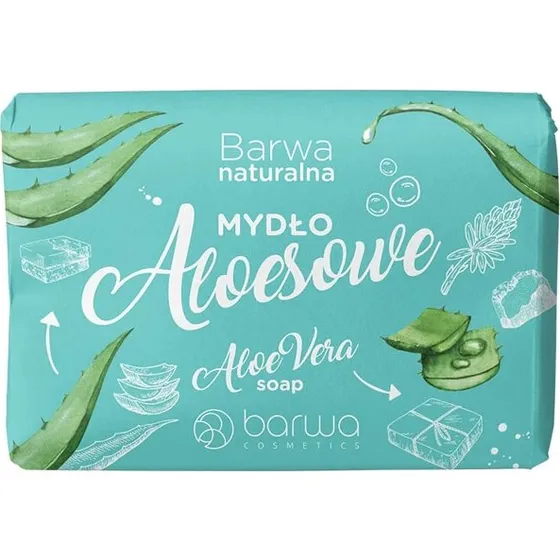 Barwa Natural Aloe-Vera-Seife mit Glycerin, 100 g
