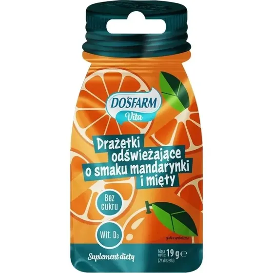 Dosfarm Vita Vitamin D3 Tropfen Mandarine & Minze