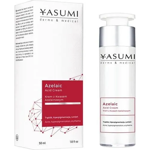 Yasumi Azelainsäure Gesichtscreme mit Azeloglycin, 50 ml