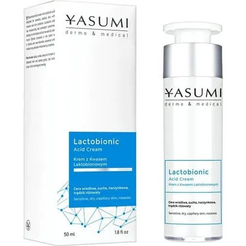 Yasumi Lactobionic Acid Gesichtscreme, 50 ml
