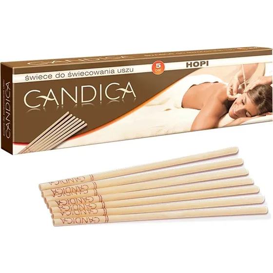 Candica Konch Ohrkerzen, 5 Paar - Natürliche Aromatherapie