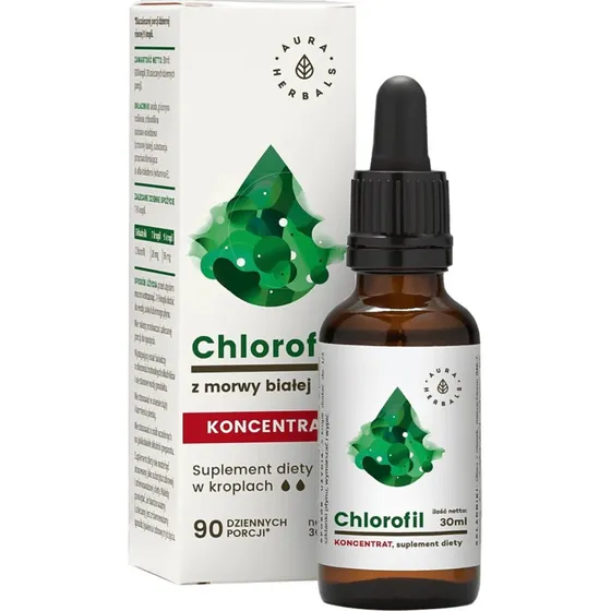 Weißer Maulbeerblatt Chlorophyll Konzentrat 30ml
