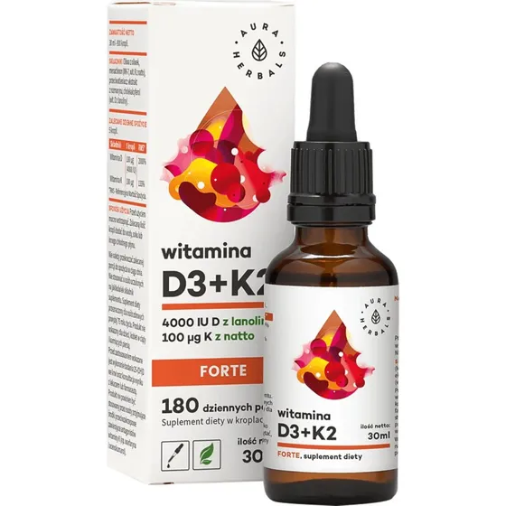 Vitamin D3+K2 Forte Tropfen 30 ml