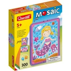 Quercetti Mosaik-Pin Feen-Steckspiel, 300 Stk.