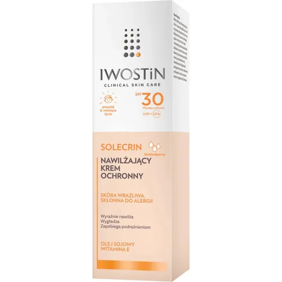 Iwostin Solecrin Leichte Sonnenschutzcreme SPF 30, 50 ml