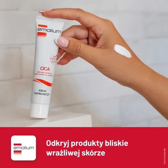 Emolium Cica Repair Cream - Reparierende Pflege für trockene Haut, 40 ml