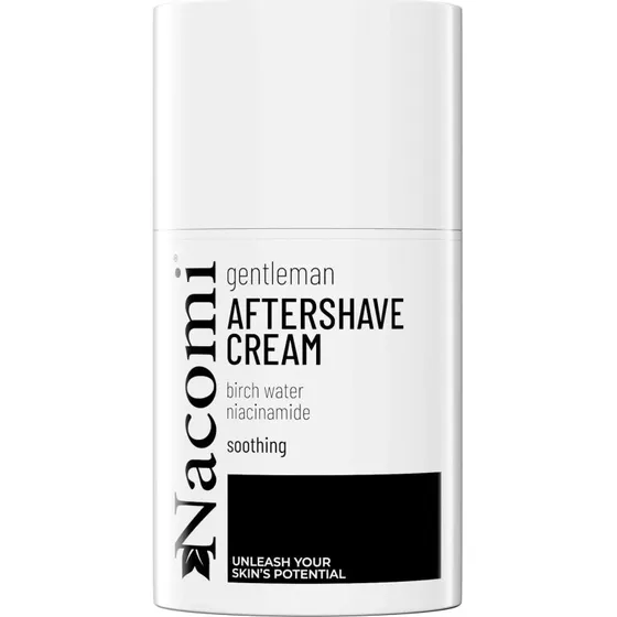 Nacomi Gentelman Aftershave-Creme mit Birkenwasser & Niacinamid, 50ml