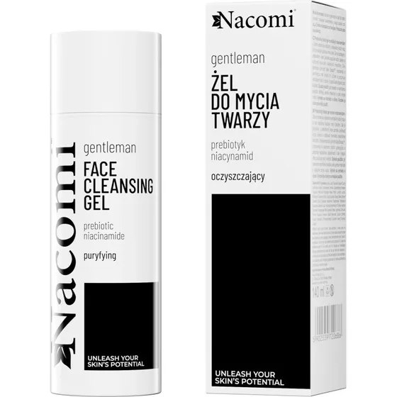 Nacomi Gentelman Reinigungsgel mit Präbiotika & Niacinamid, 140 ml