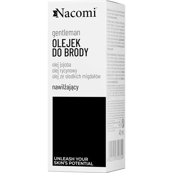 Nacomi Gentelman Bart- und Schnurrbartöl, 40 ml