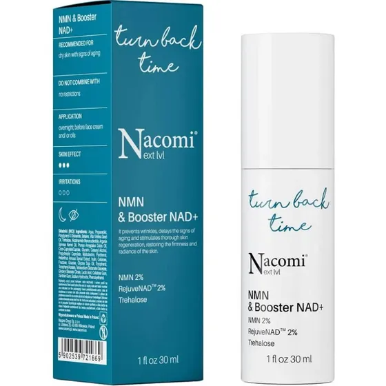 Nacomi Next Level NMN & NAD+ Booster Serum, 30 ml