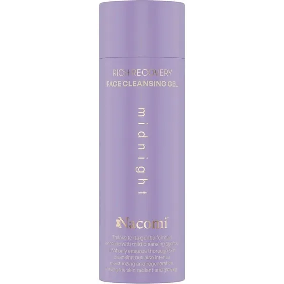 Nacomi Rich Recovery Mitternachts-Gesichtswaschgel, 140 ml