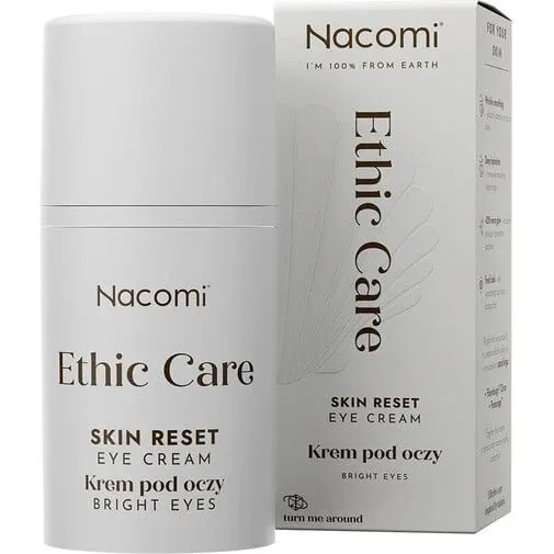 Nacomi Ethic Care Skin Reset Augencreme, 15 ml
