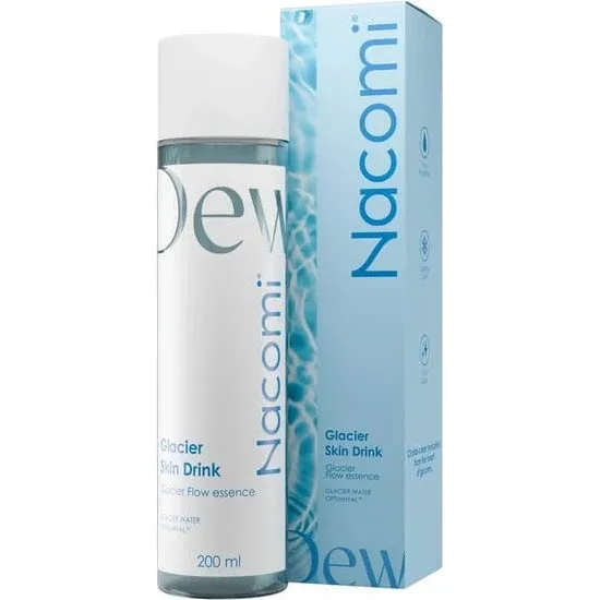 Nacomi Glacier Skin Drink Intensiv feuchtigkeitsspendende Gesichtsessenz, 200 ml