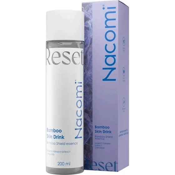 Nacomi Bamboo Skin Drink Essenz, schützende Feuchtigkeit, 200 ml